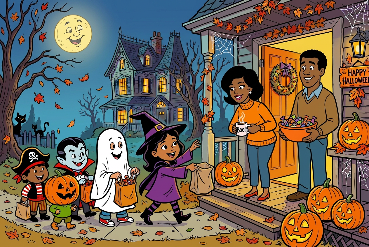 Candy for them & Cocoa for you