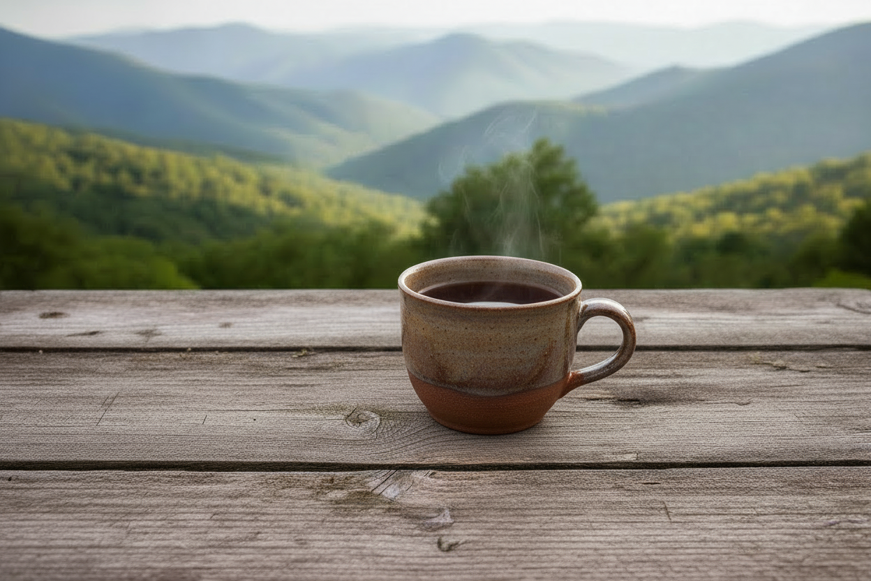 make the mug be made of ceramic